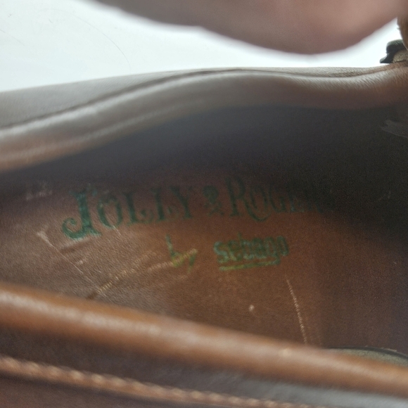 Mens Jolly Rogers by Sebago leather loafers size 10B main image 8